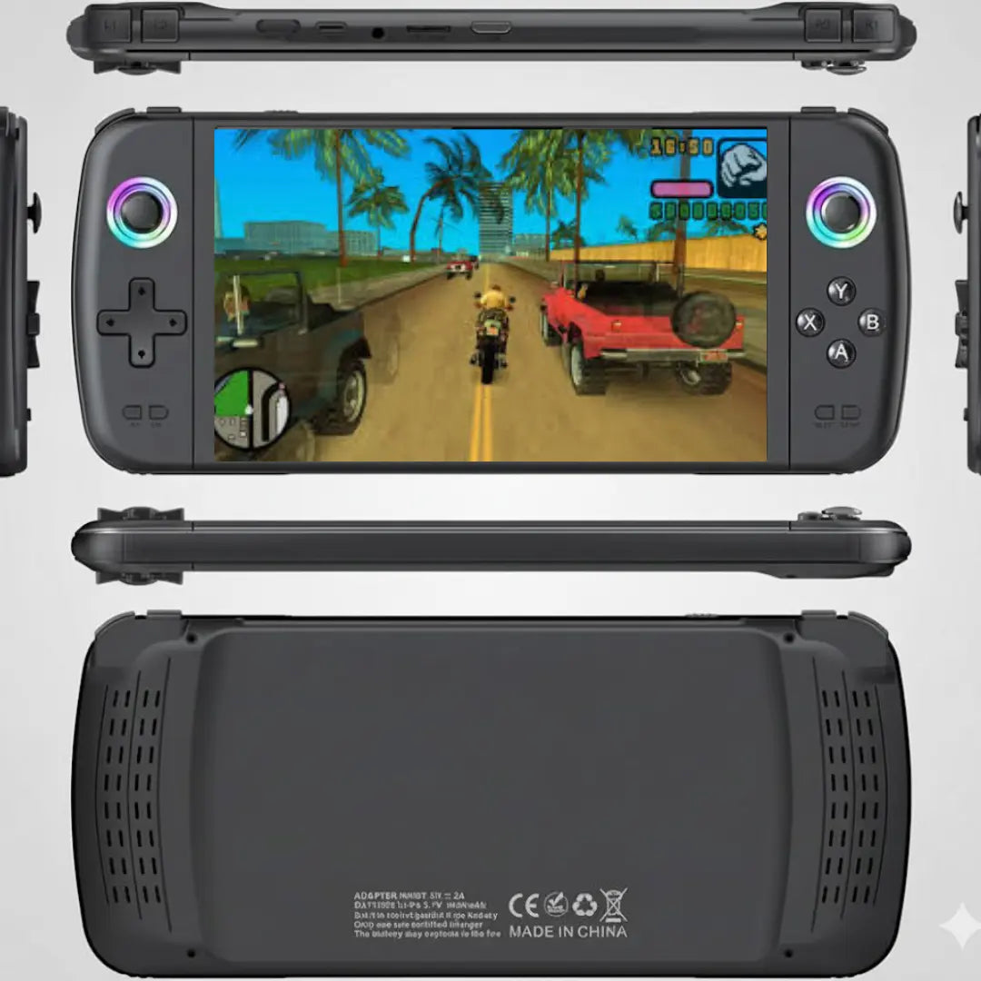 Consola Portátil Retro M27 64Gb 20,000+ Juegos Pantalla Ips 7 Pulgadas