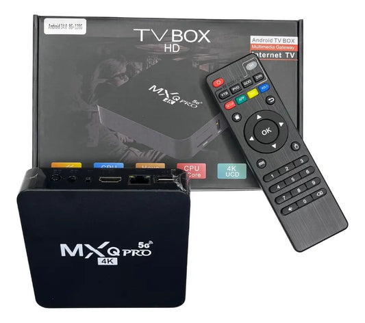 Tv Box Mx Q Pro 4k 12 128gb 8gb Ram Streaming