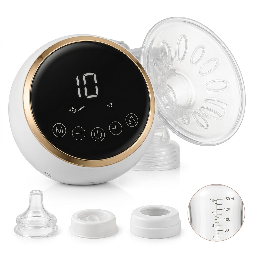 Extractor De Leche Materna Eléctrico Doble Con Pantalla Digital Táctil