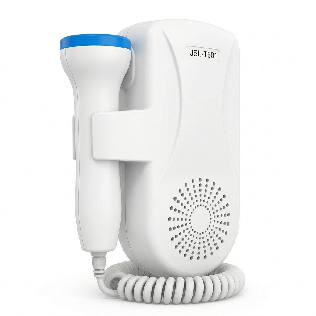 Doppler Fetal Portátil JSL-T501 Para Escuchar Latidos Del Bebé