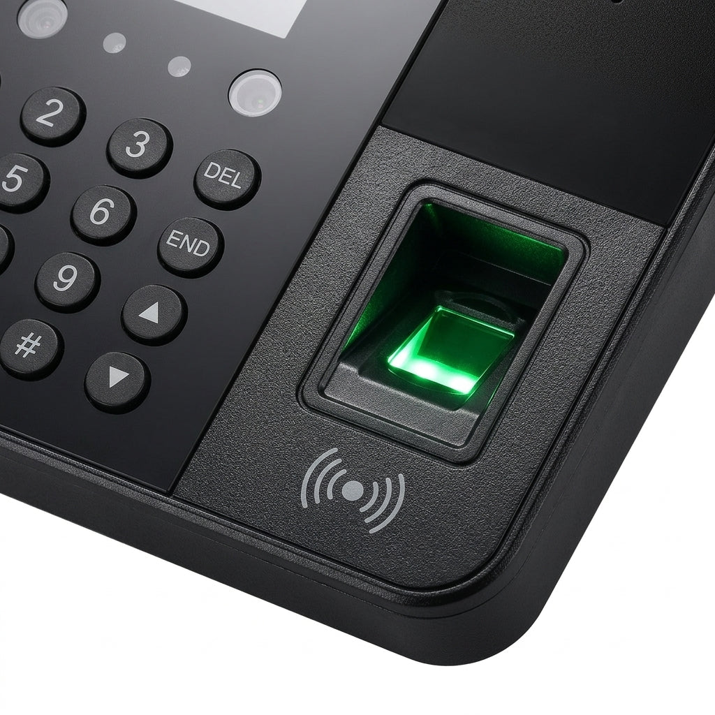 Control De Acceso Biométrico Con Huella, Reconocimiento Facial, Tarjeta RFID Y Contraseña