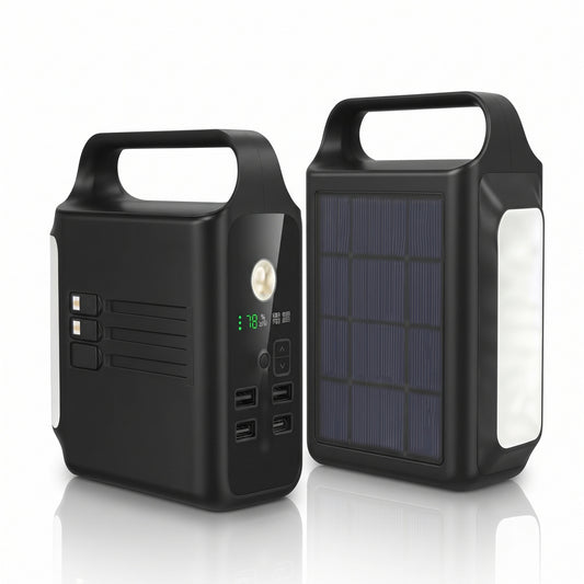 Power Bank Solar YM-1842 72.000 mAh Cargador Portátil De Alta Capacidad