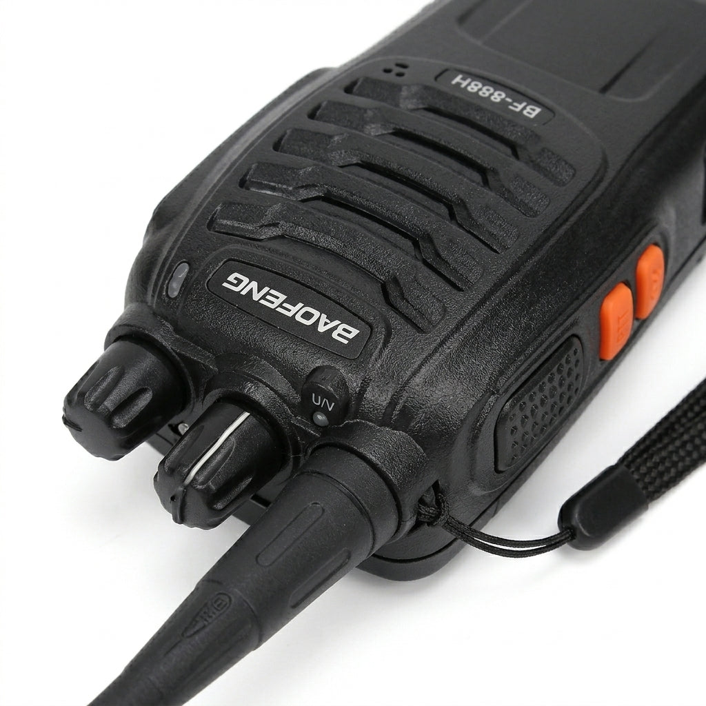 Walkie Talkie Baofeng BF-888H Radio Bidireccional Set x2 | 16 Canales UHF Recargables