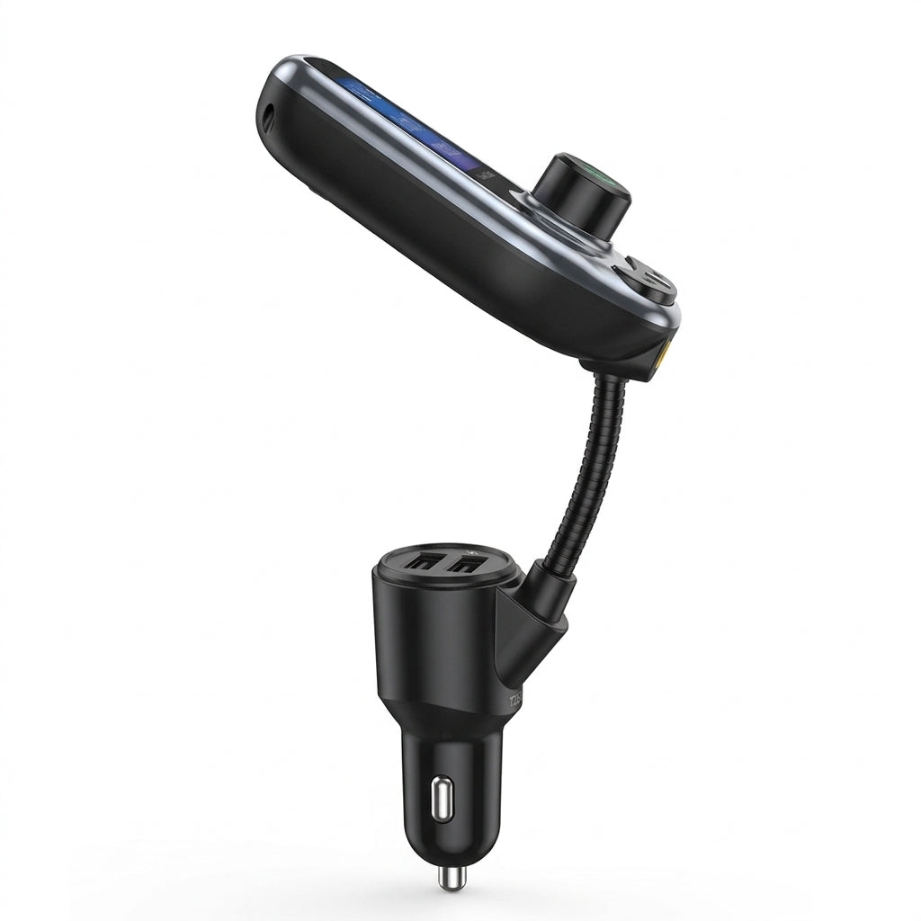 Adaptador Transmisor Bluetooth Modulador Doble Puerto Carro