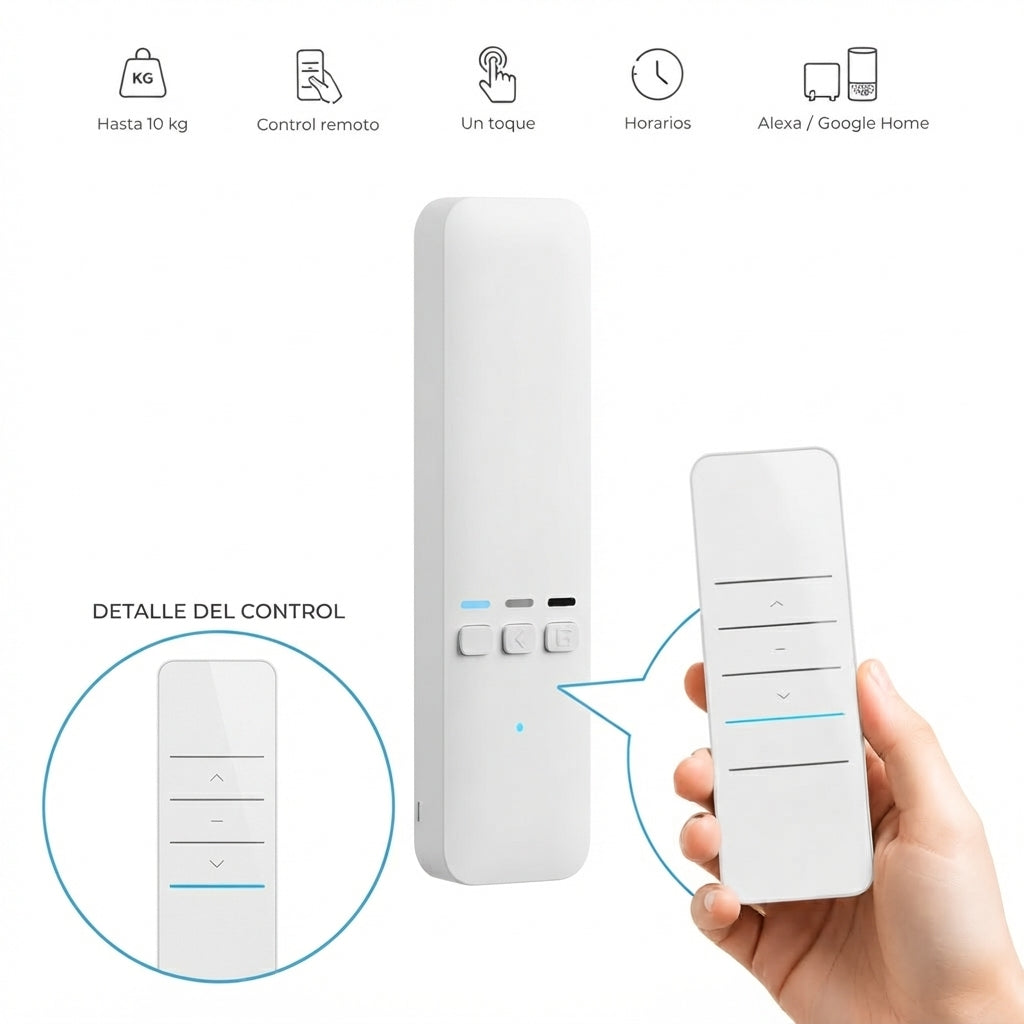 Motor Cortina Inteligente + Alexa & Google Home