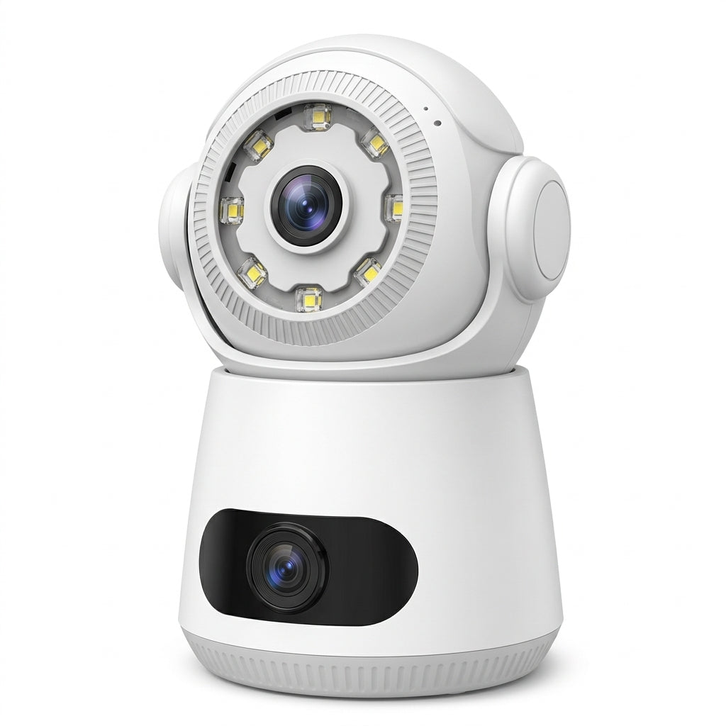 Cámara Doble Lente Interior SQ-003 Para Vigilancia