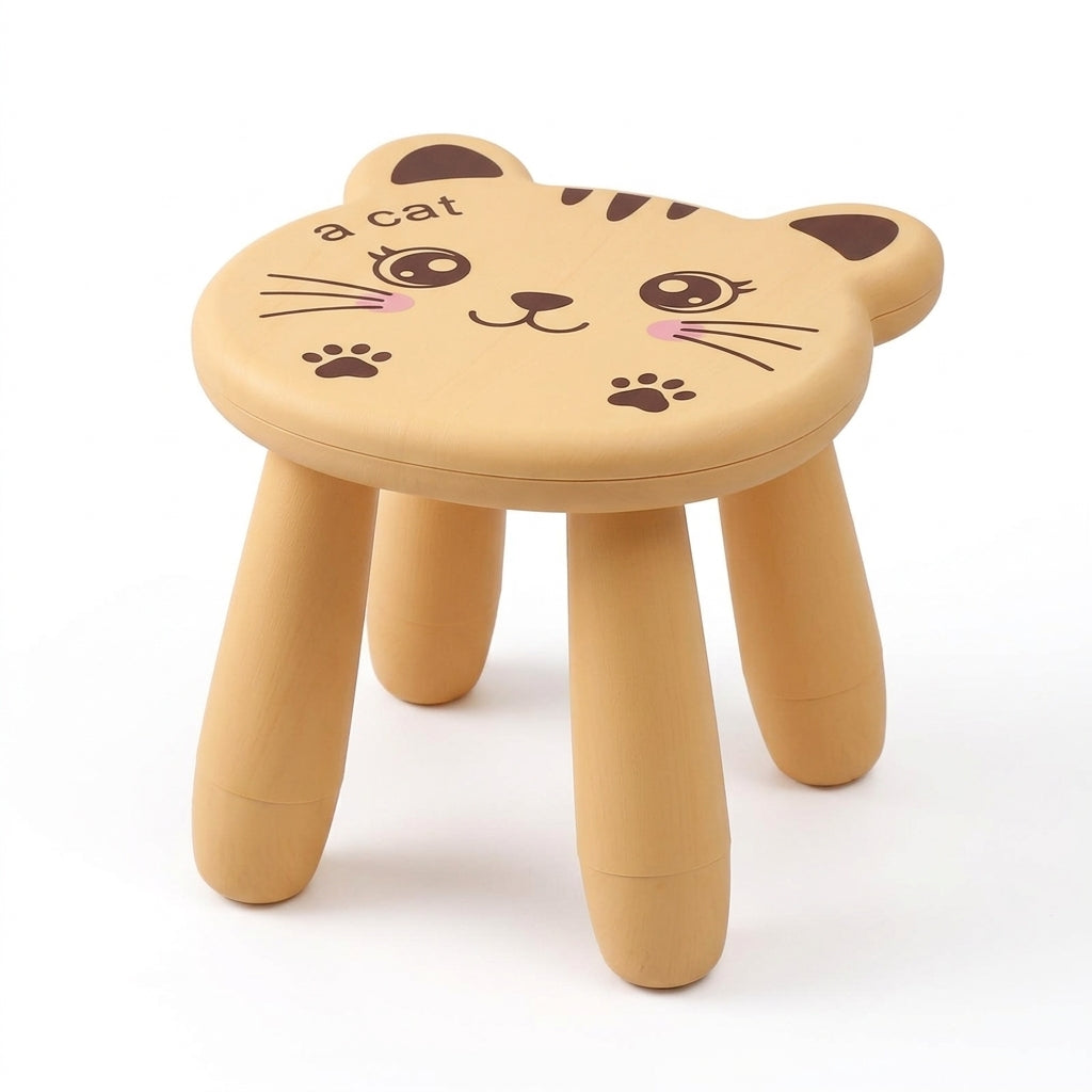Silla Infantil De Plástico Con Diseño De Animales
