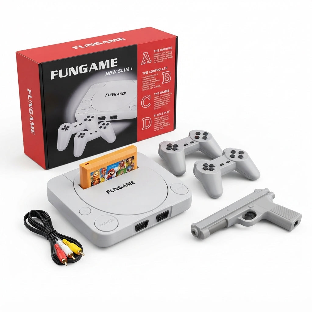 Consola Poly Station FS-1 Retro Con Controles Para TV