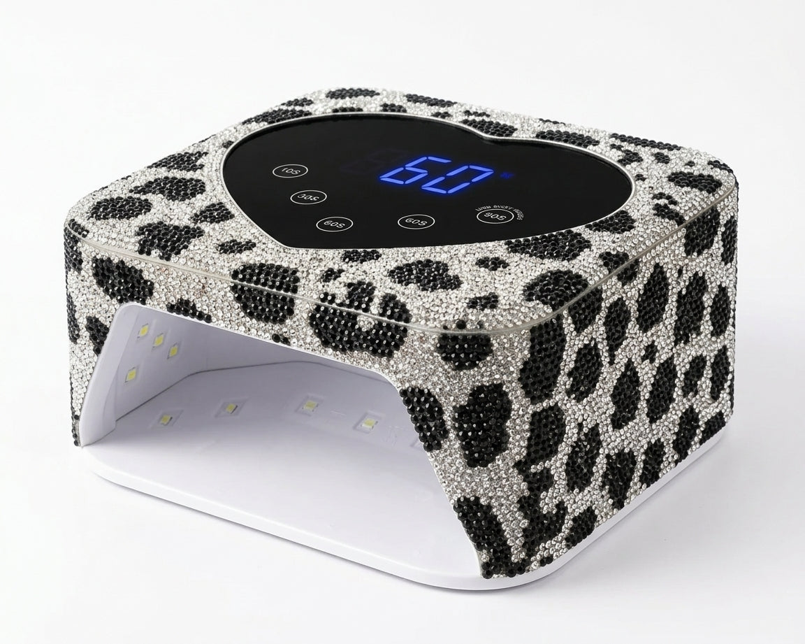 Lámpara UV/LED Para Uñas X20 Perlas Recargable De 72W Con Sensor Automático