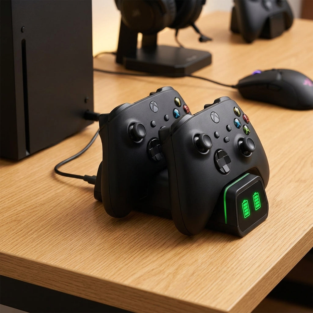 Base De Carga Para Mando Xbox – Carga Rápida Y Organización Para Tus Controles Gamer