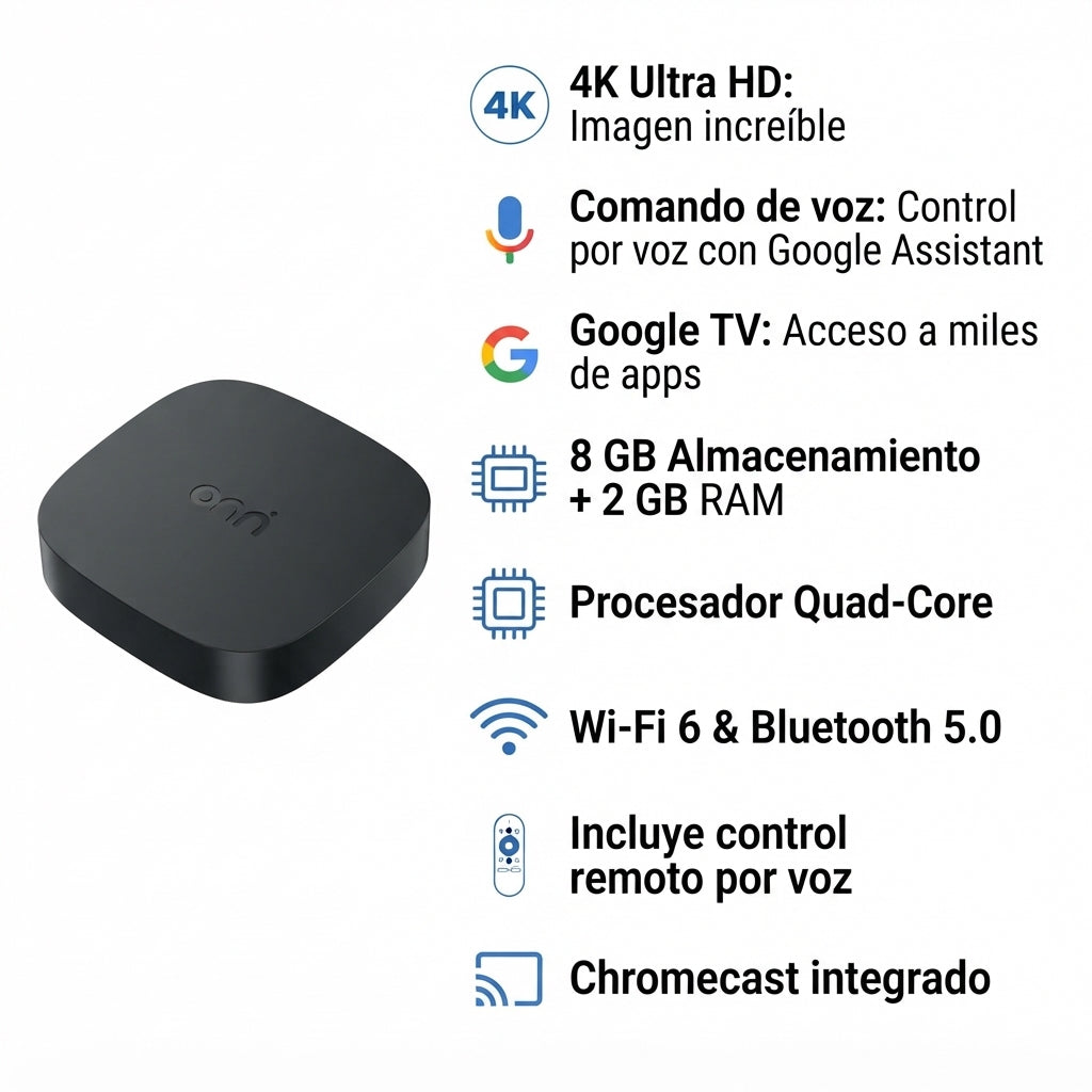 Watch ONN 4K Plus Versión Global