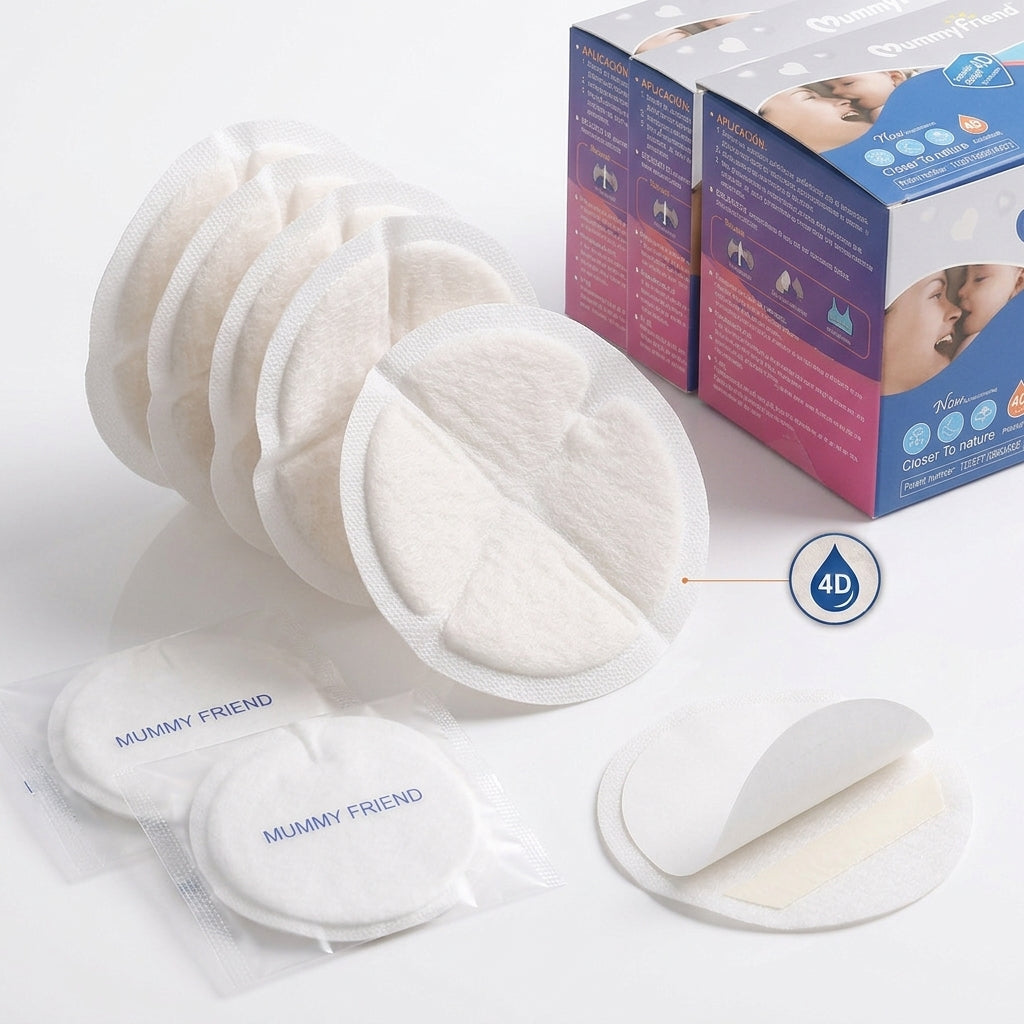 48 piezas de Toallas Para Lactancia Materna – Práctica y Cómoda Para Mamá y Bebé