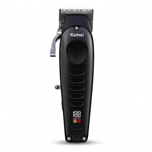 Peluquera Profesional Kemei H72 Inalámbrica De 2.500 mAh Con Pantalla Digital