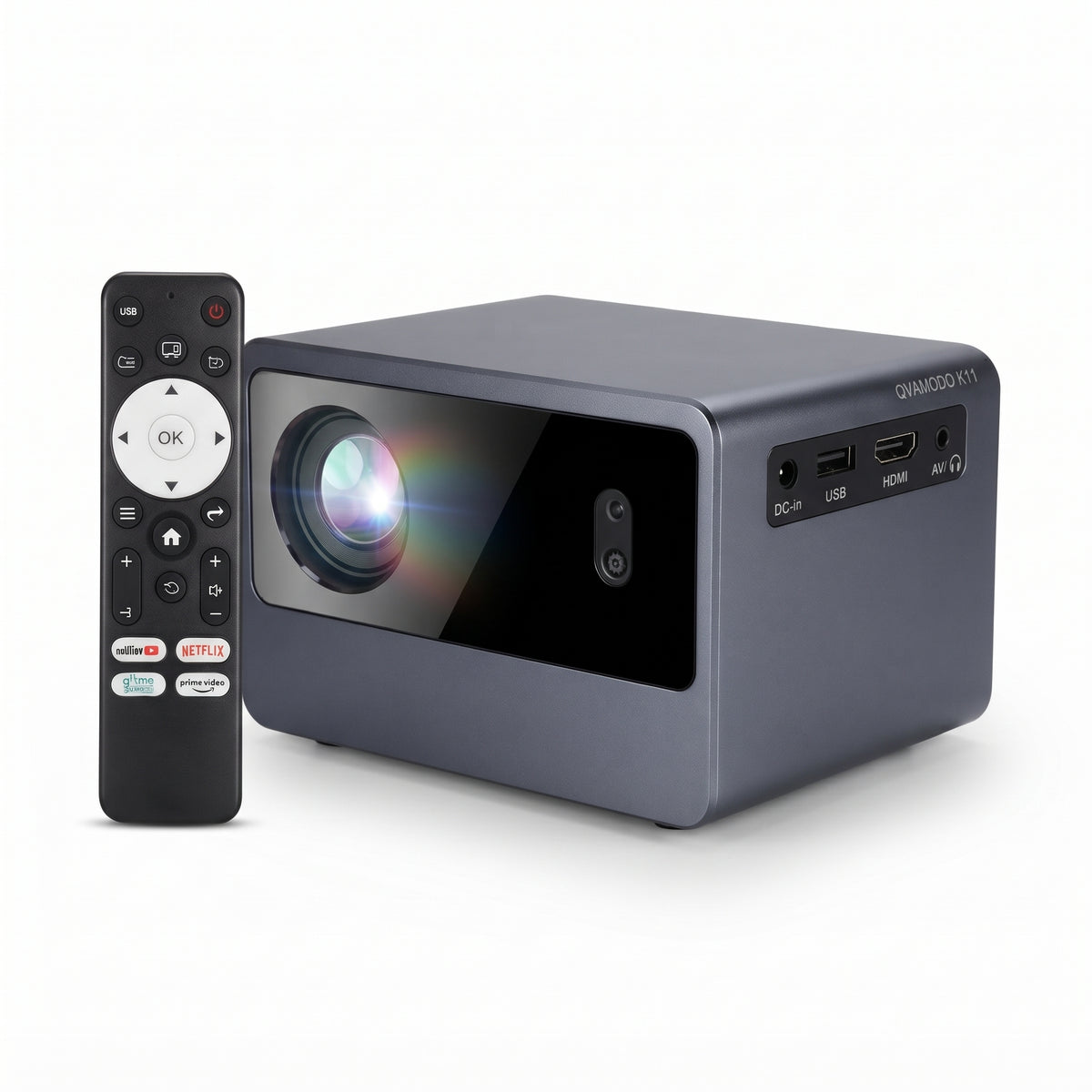 Proyector Smart QVAMODO K11 Con Netflix Oficial 500 ANSI