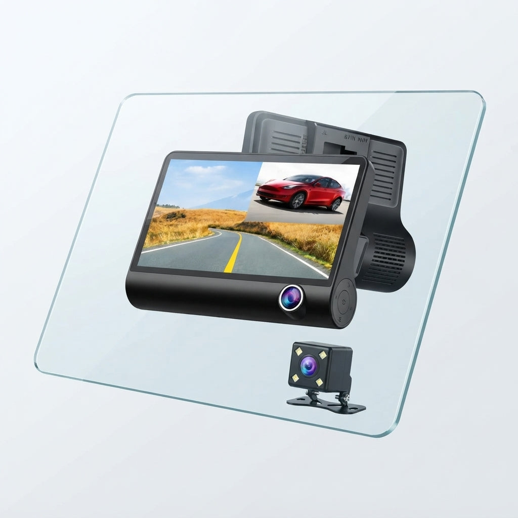 Cámara DVR Carro 3 En 1 JX001 Full HD Sensor G