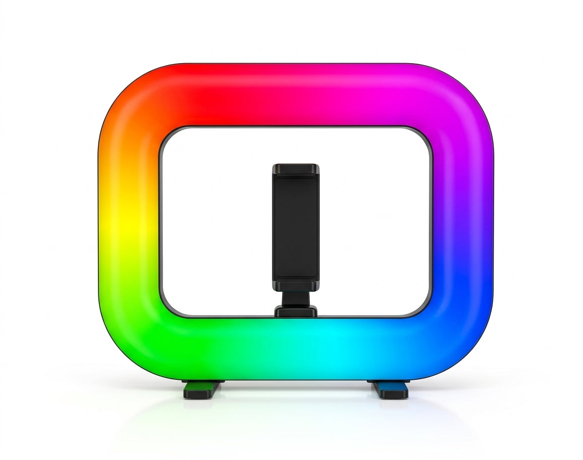 Aro de Luz RGB LED para Fotografía, Streaming y Maquillaje