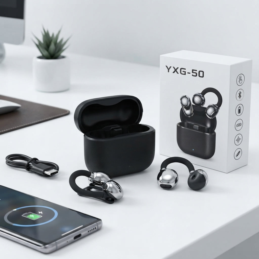 Audífonos Inalámbricos YXG-50 Bluetooth 6.0 Tipo Clip