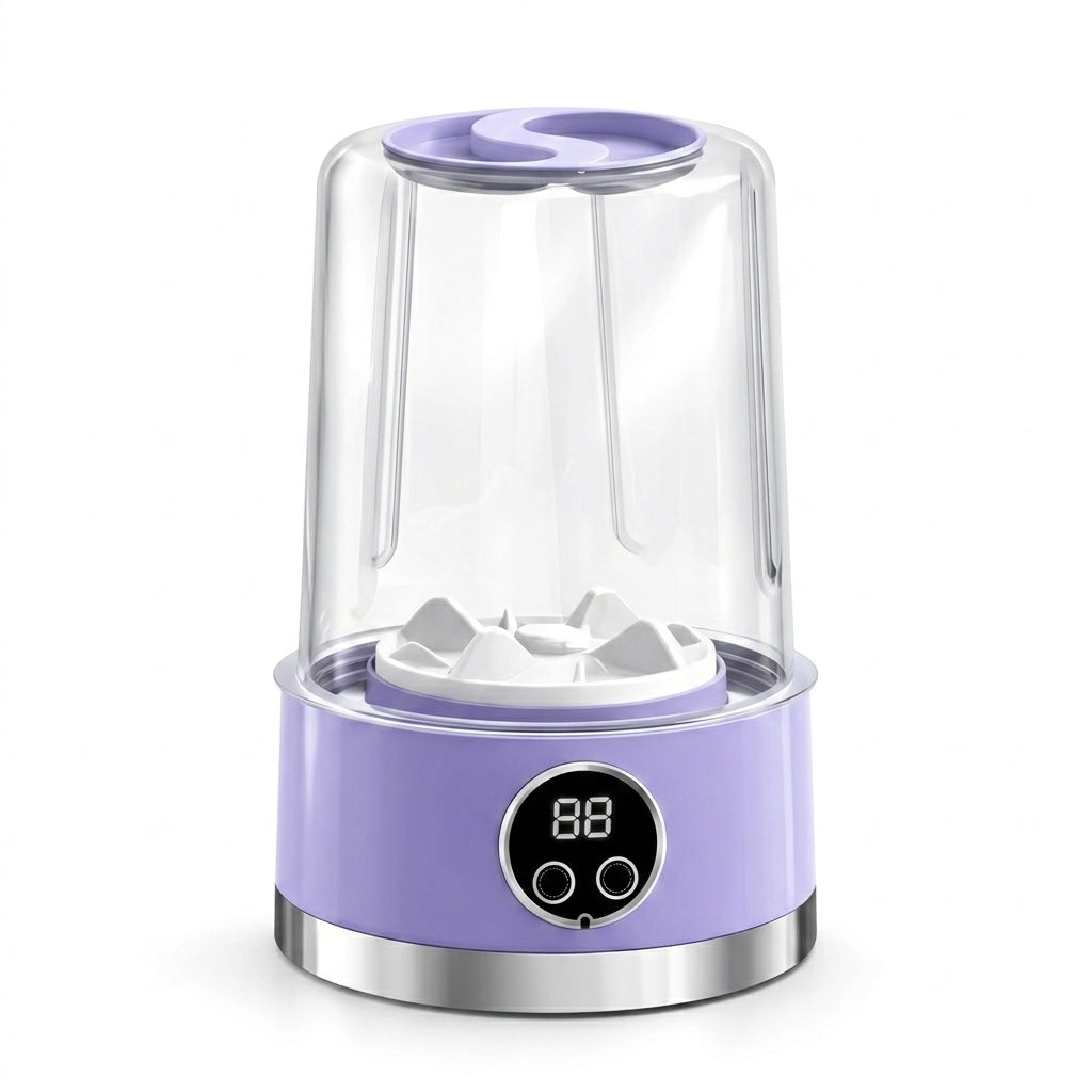 Mini Lavadora Para Ropa Interior HS-588 – 1 Litro – Lavadora Portátil Para Prendas Pequeñas