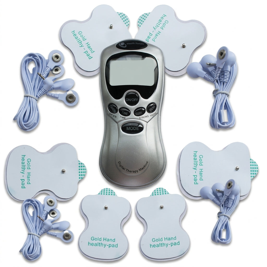 Masajeador Electro Muscular Digital 8 Electrodos
