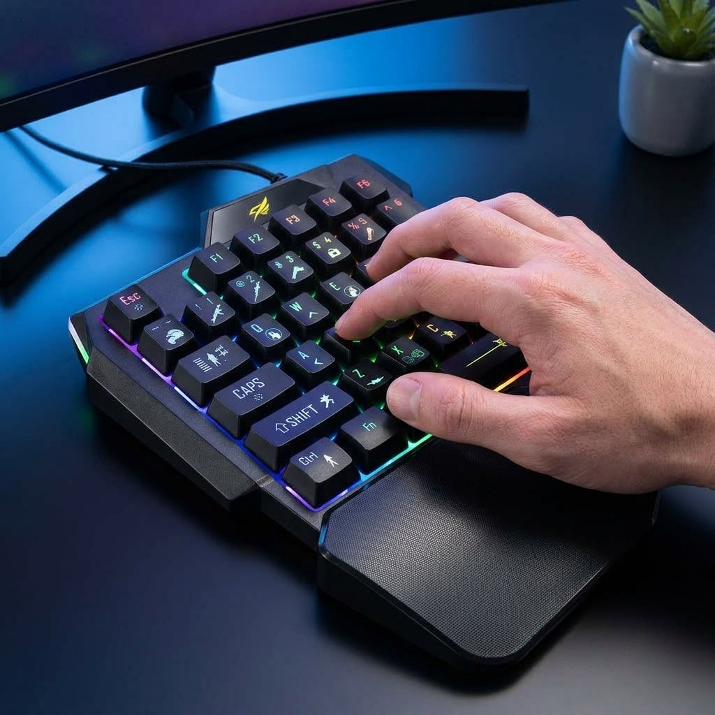 Teclado Gamer 1 Mano K9