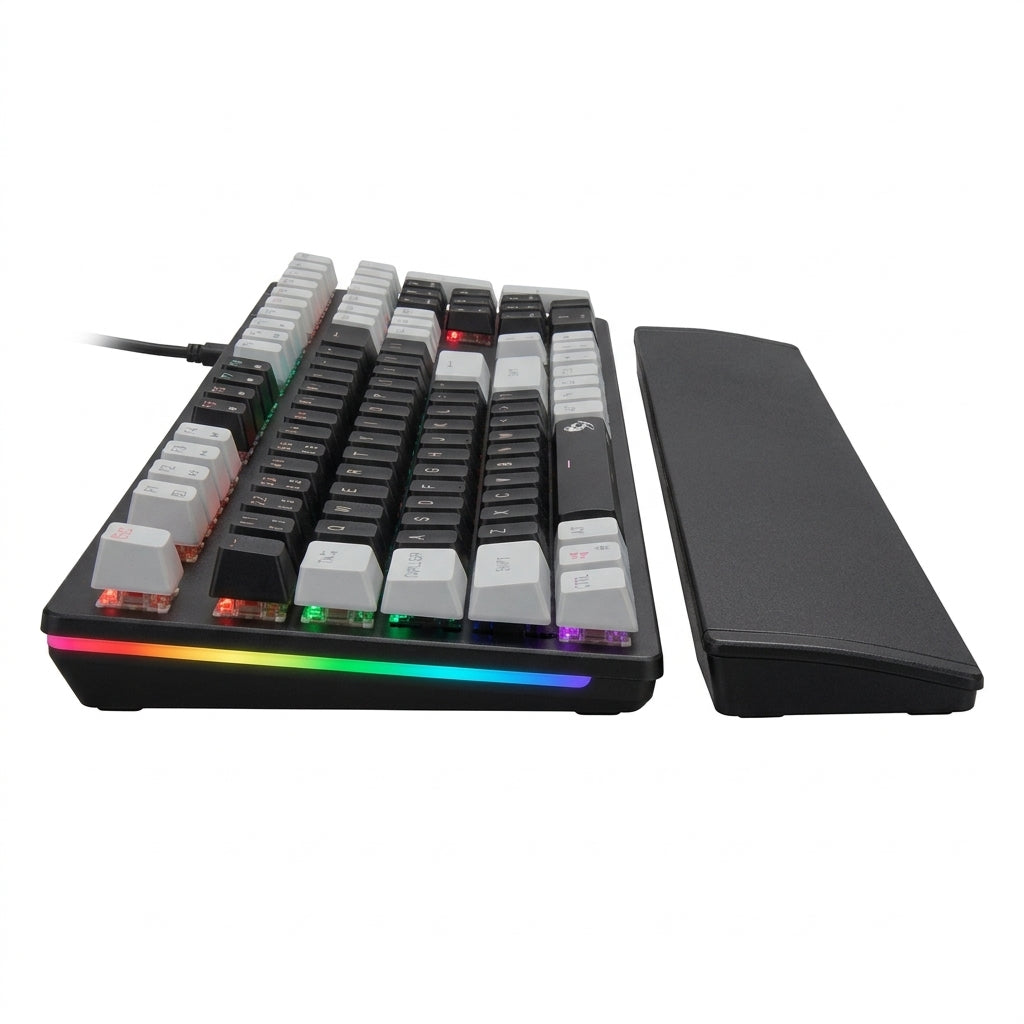 Teclado Gamer Mecánico K600 Con Apoya Muñecas