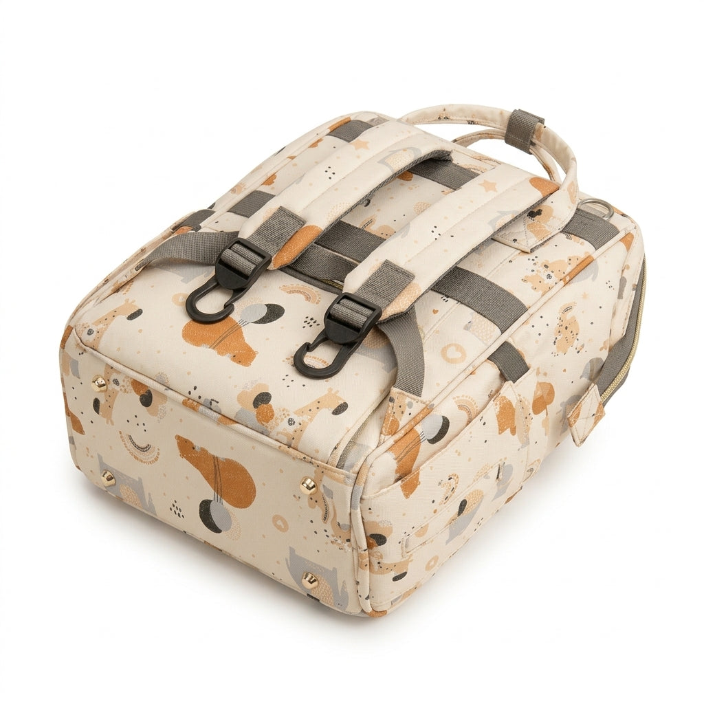Pañalera Multifuncional Tipo Mochila Para Bebé
