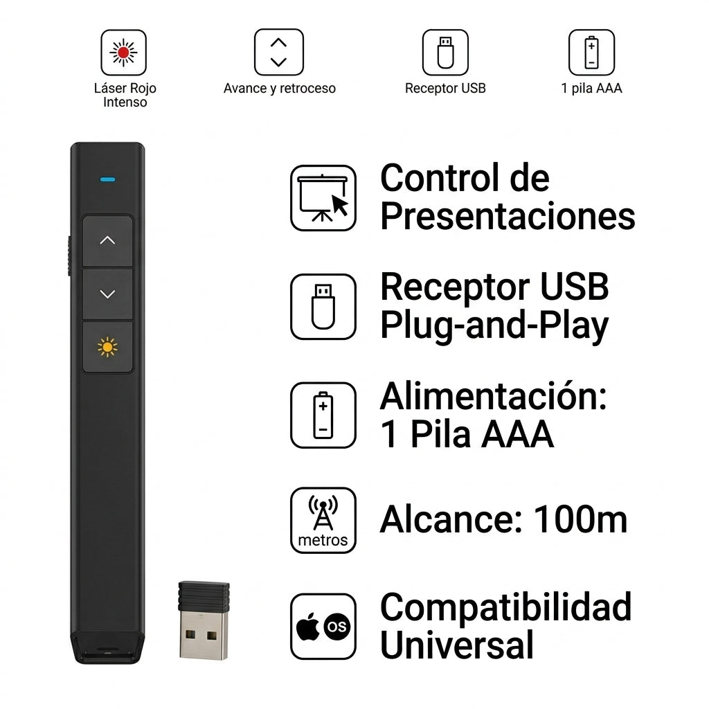 Apuntador Láser Para Presentaciones