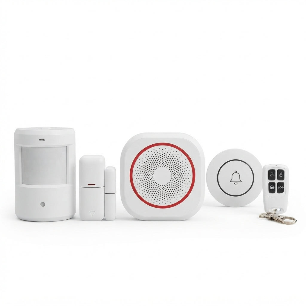 Kit Alarma WiFi Sencillo App Tuya