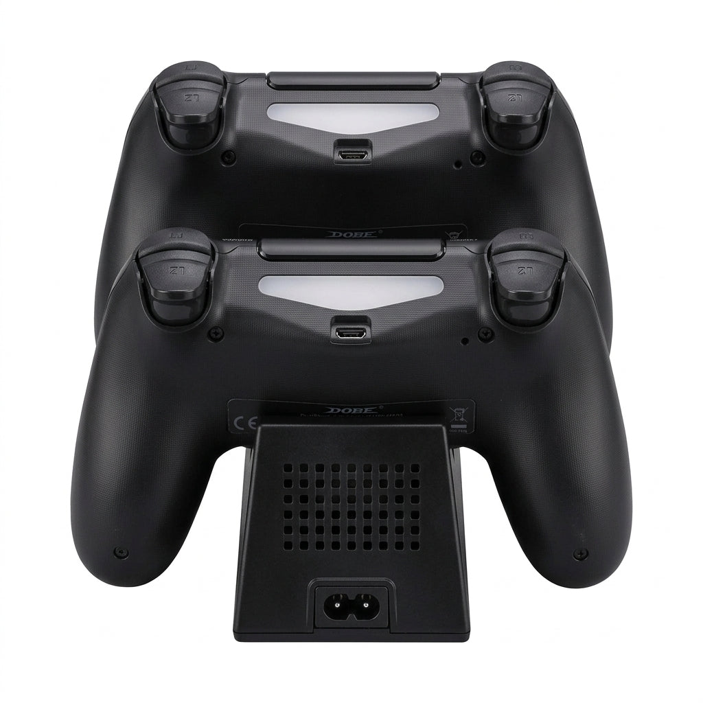 Base De Carga DOBE Para Controles PlayStation 4 PS4 – Carga Doble Y Organización Gamer