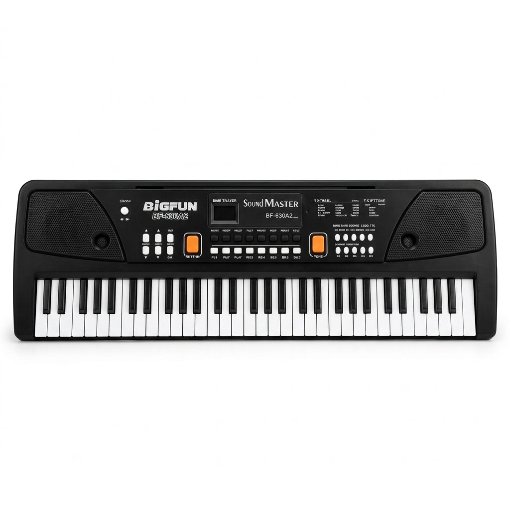 Organeta Electrónica BF-630 de 61 Teclas con Micrófono