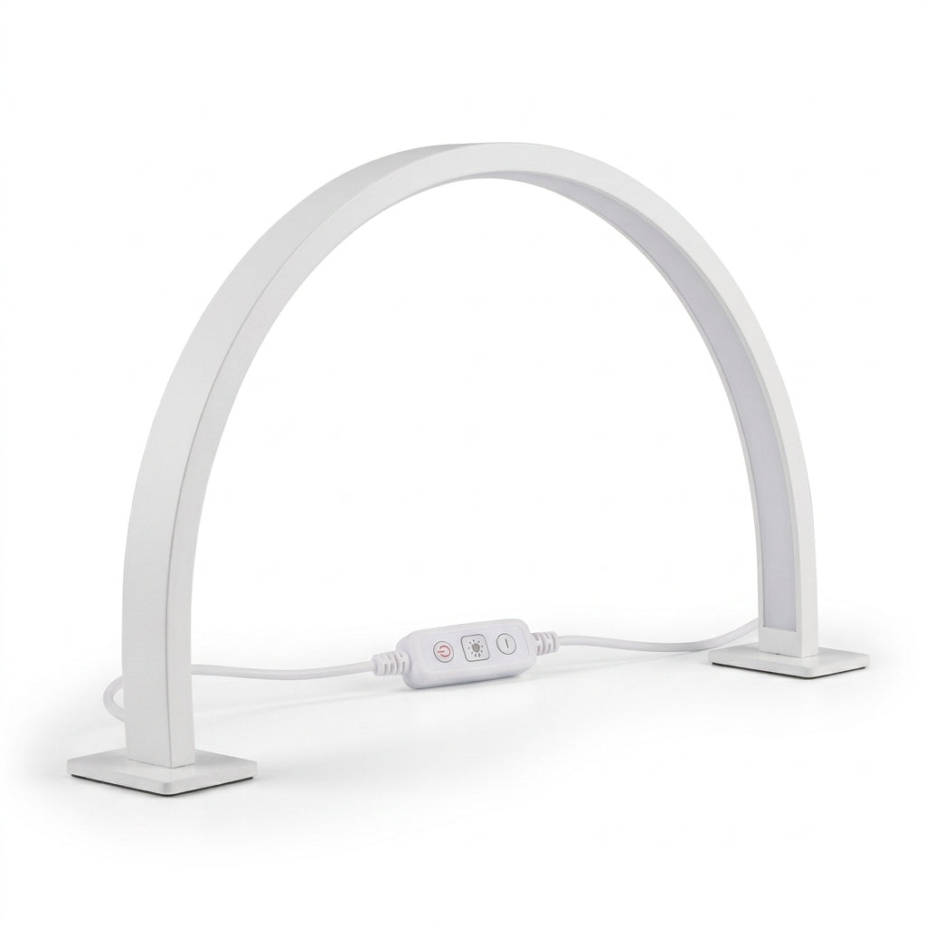 Lámpara LED Media Luna Para Uñas SUN Nails Con Luz Regulable USB