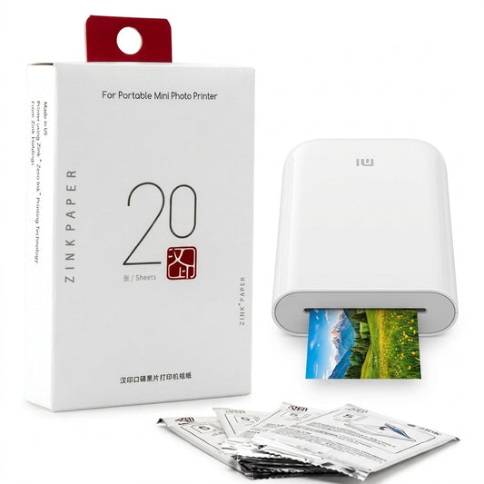 Papel Fotográfico Para Mini Impresora Mt53 - 20 Piezas