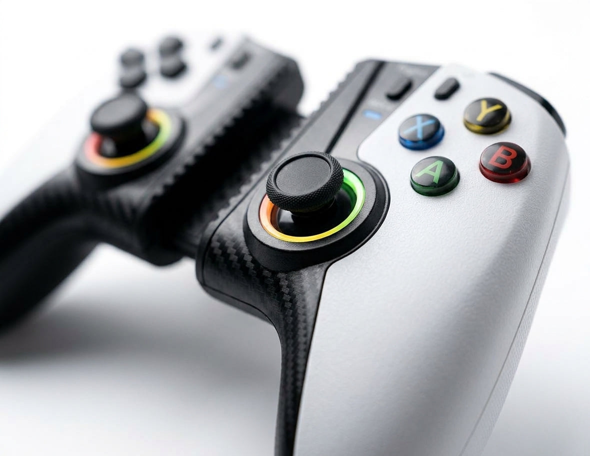 Control Bluetooth STK-7011 Hall Effect para PC y Dispositivos Compatibles