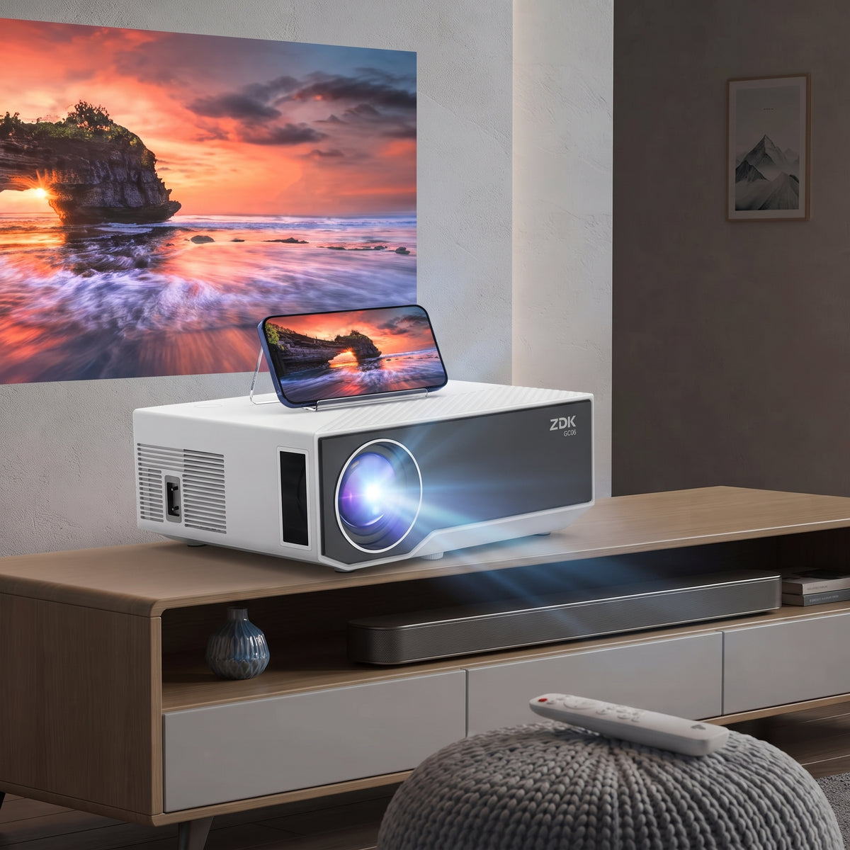 Proyector ZDK GC06 Para Cine En Casa