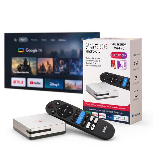 TV Box HCS96 Android TV 4GB + 64GB