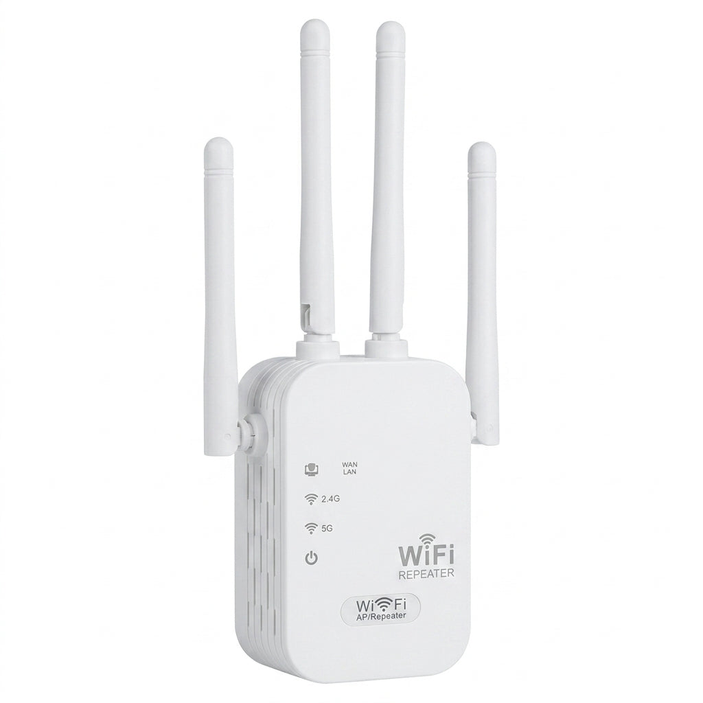 Repetidor Router WiFi 4 Antenas 300Mbps 2.4GHz – Amplificador De Señal Inalámbrica