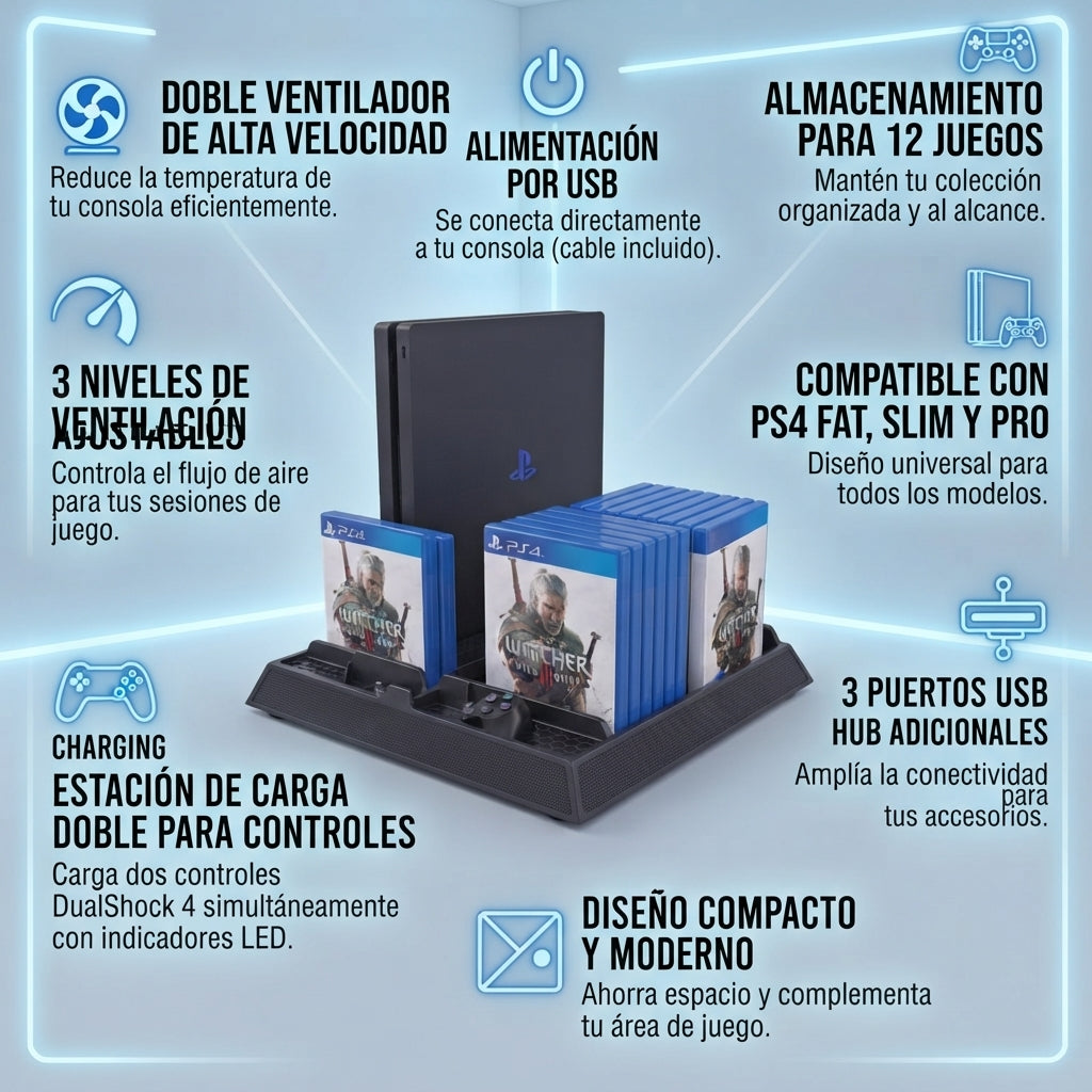 Base Refrigerante para PS4