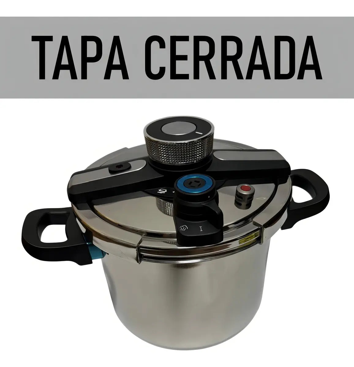 Olla Express A Presión 7 Litros Nobel Home Acero Quirúrgico