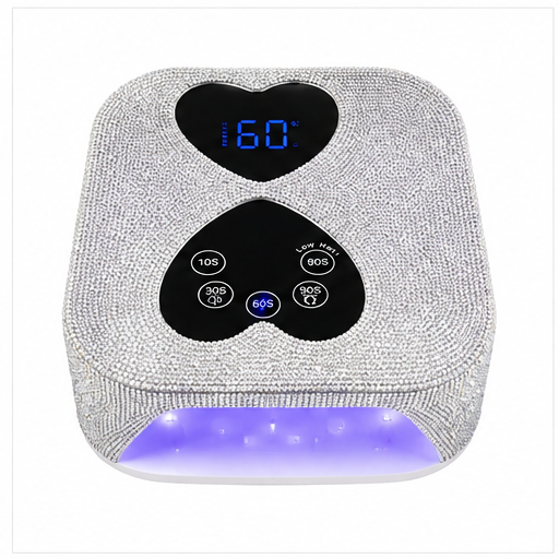 Lámpara UV/LED Recargable 80W Para Uñas – Profesional Con Pantalla Digital