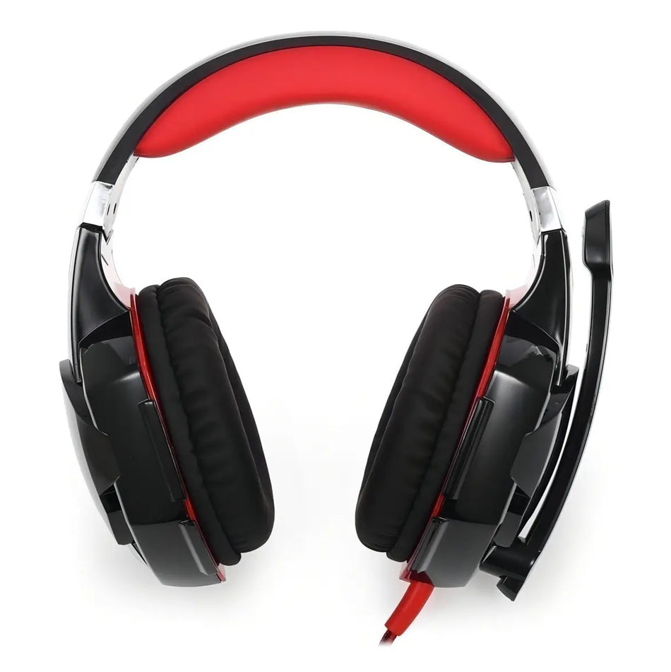 Auriculares Gamer Kotion G2000 Over-Ear Negro/Rojo PS4 Xbox One Jack 3.5mm