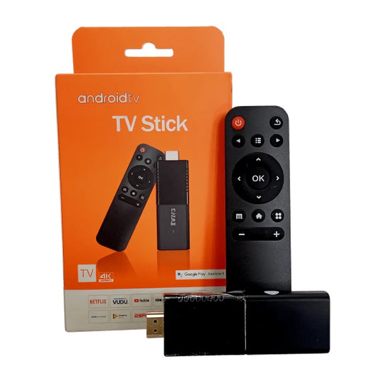 TV Stick Android 14.0 4K 16GB WiFi HDMI Control Remoto TV Box Programado