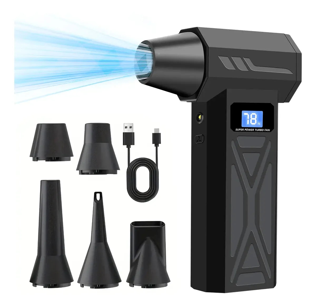 Soplador Mini Jet Turbo 130.000 Rpm