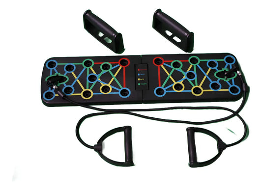 Tabla Push Up Con Elásticos