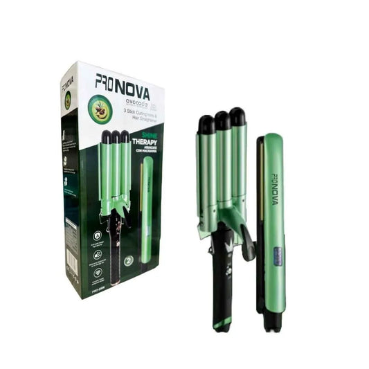 Rizadora Pronova 3d Aguacate 2.5cm Verde Riz 3