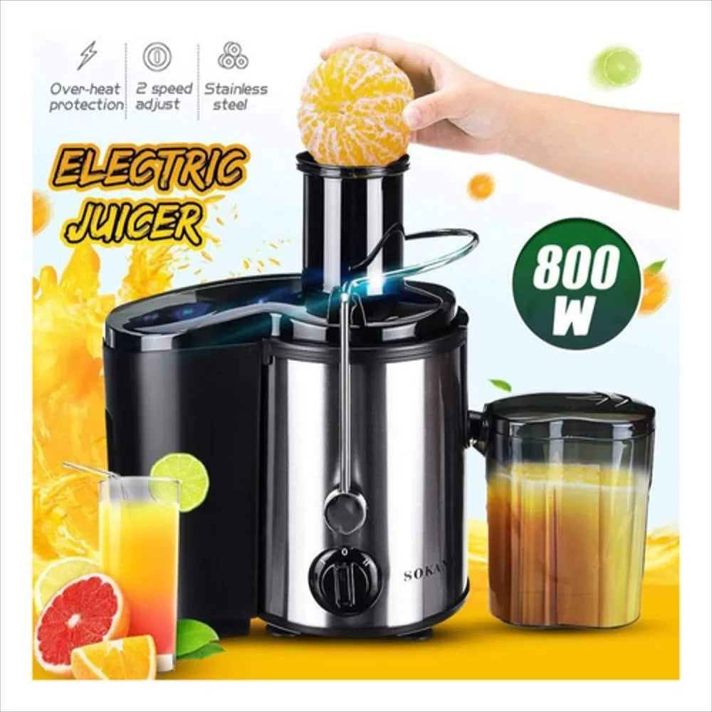 Extractor De Jugo Eléctrico Sokany Con Jarra Sk 4000