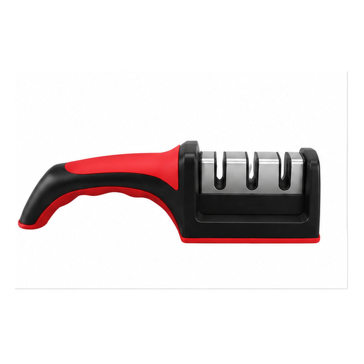 🔪 Afilador de Cuchillos Manual Sharpener 3 Etapas Acero Inoxidable