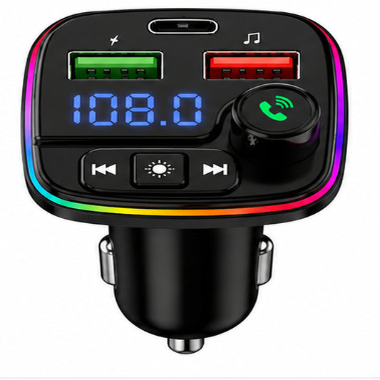Modulador Transmisor Para Carro Bluetooth FM M27 – Reproductor De Audio