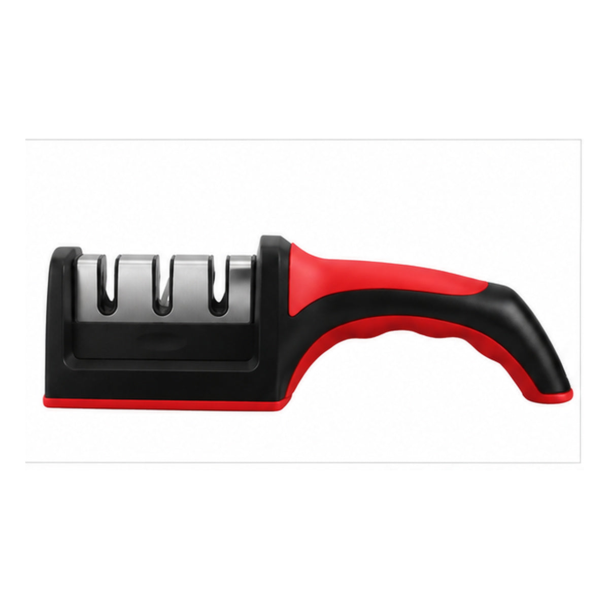 🔪 Afilador de Cuchillos Manual Sharpener 3 Etapas Acero Inoxidable
