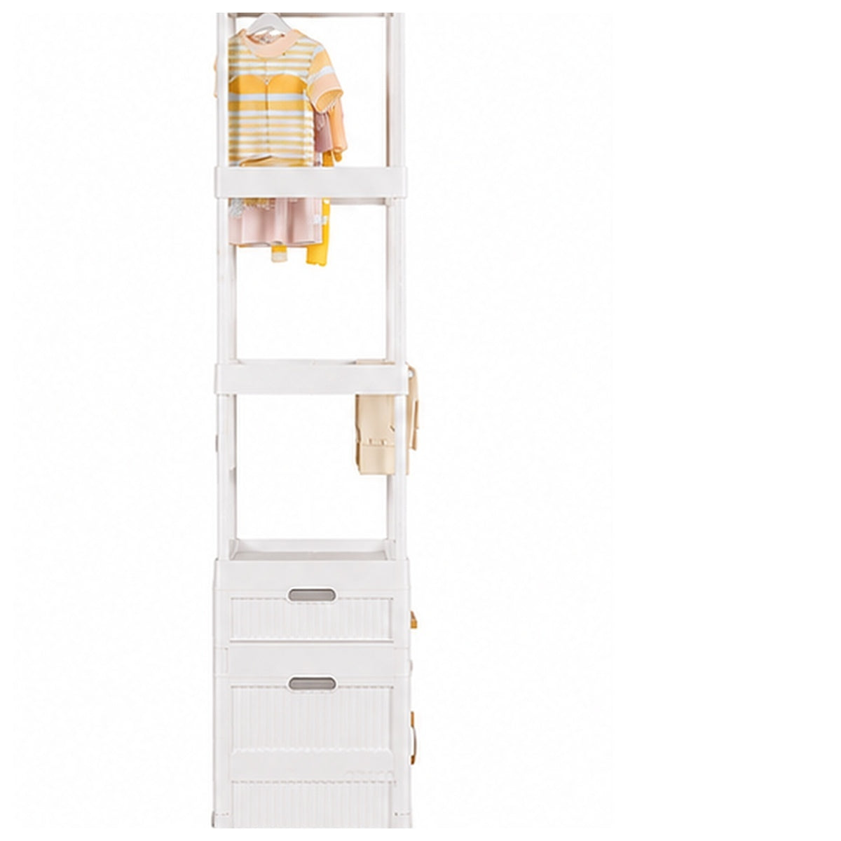 Organizador Armario Plegable Plástico Multifuncional 54x34x177 cm