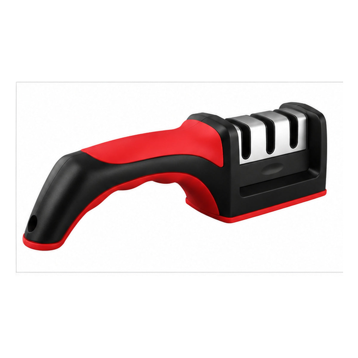 🔪 Afilador de Cuchillos Manual Sharpener 3 Etapas Acero Inoxidable